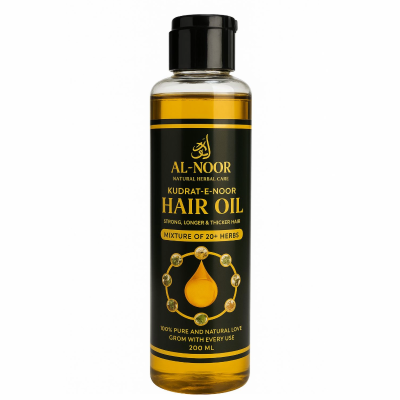 Kudratenoor Herbal Hair Oil | Natural Nourishment for Strong Hair